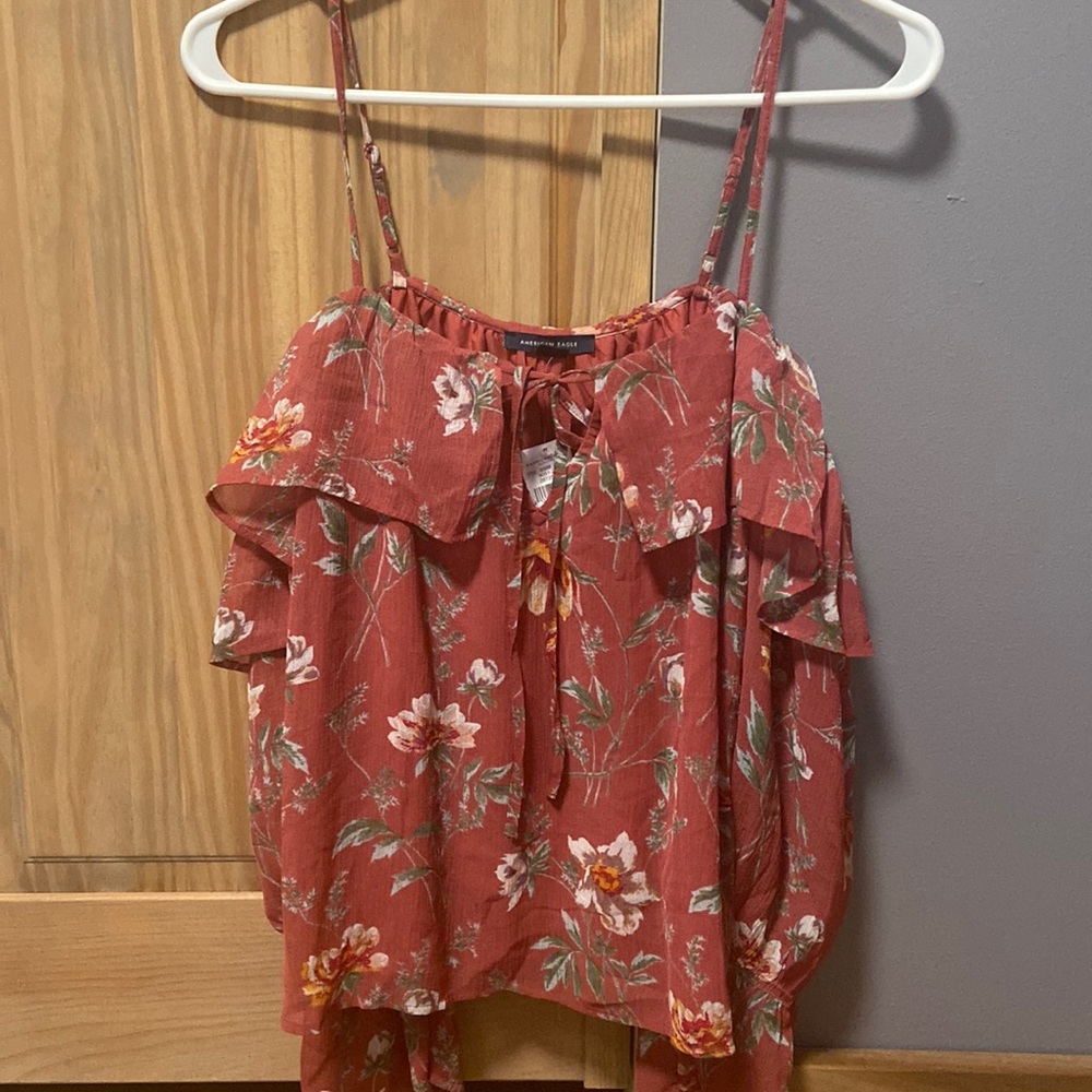 American Eagle off the shoulder